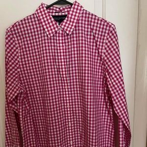 NWT Women’s Jones New York Long Sleeve Button Front Top-Size Large